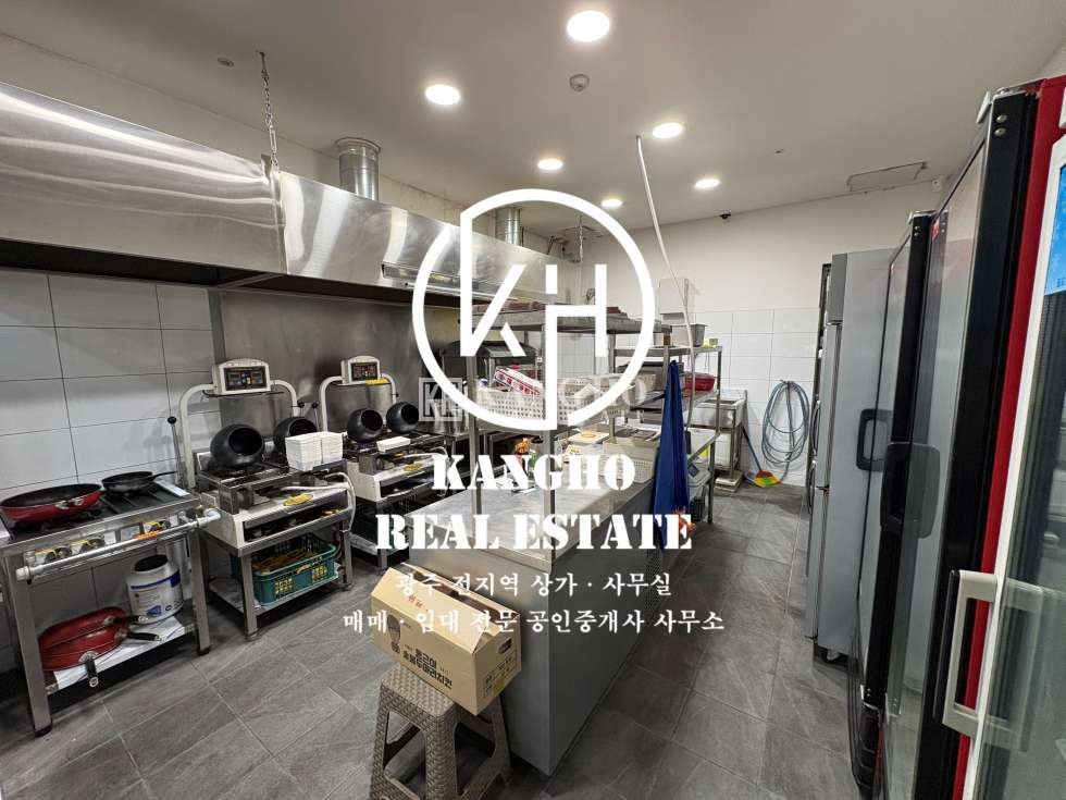 전남광주 북구 신용동 토담빌딩동 [첨단2지구 신용동 상가 임대] 대로변 방향 홀주방 배달업 요식업 추천 월세 매물번호 124884 사진 3