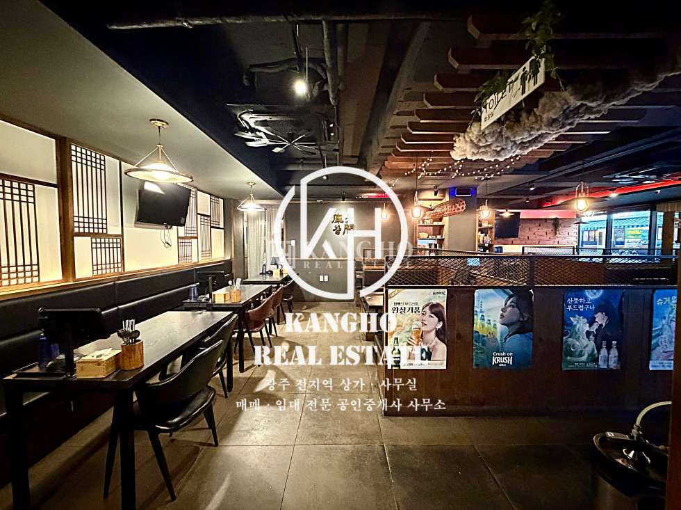전남광주 광산구 장덕동 【장덕동상가임대】 먹자초입, 접근성 좋음, 호프・주점・이자카야 추천, 시설완비, 유동활발 월세 매물번호 94145 사진 4