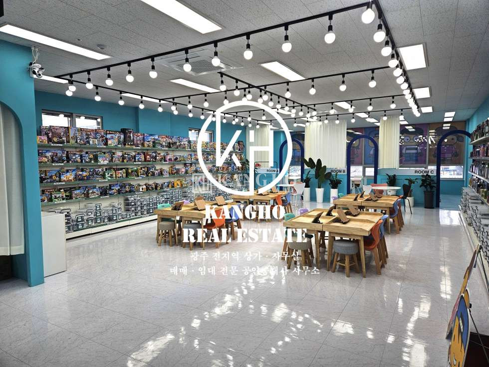 전남광주 광산구 월계동 월계동 시너지~첨단3차 사이에 위치한 키즈체험관 상가임대! 키즈관련업종 추천! 월세 매물번호 99044 사진 2