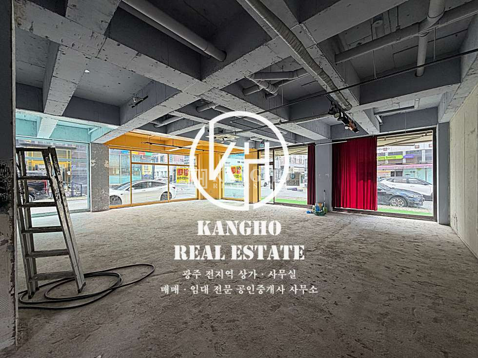 전남광주 광산구 장덕동 [장덕동상가임대] 장덕먹자골목 내 코너상가, 현공실, 노출도 좋음, 점심저녁유동활발, 모든업종가능 월세 매물번호 10945 사진 3