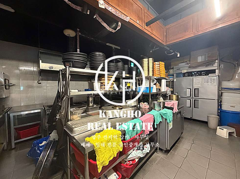 전남광주 광산구 장덕동 [장덕동상가임대] 장덕먹자초입 식당임대, 점심저녁유동활발, 코너상가로 노출도좋음, 시설완비, 권협의 월세 매물번호 102738 사진 4