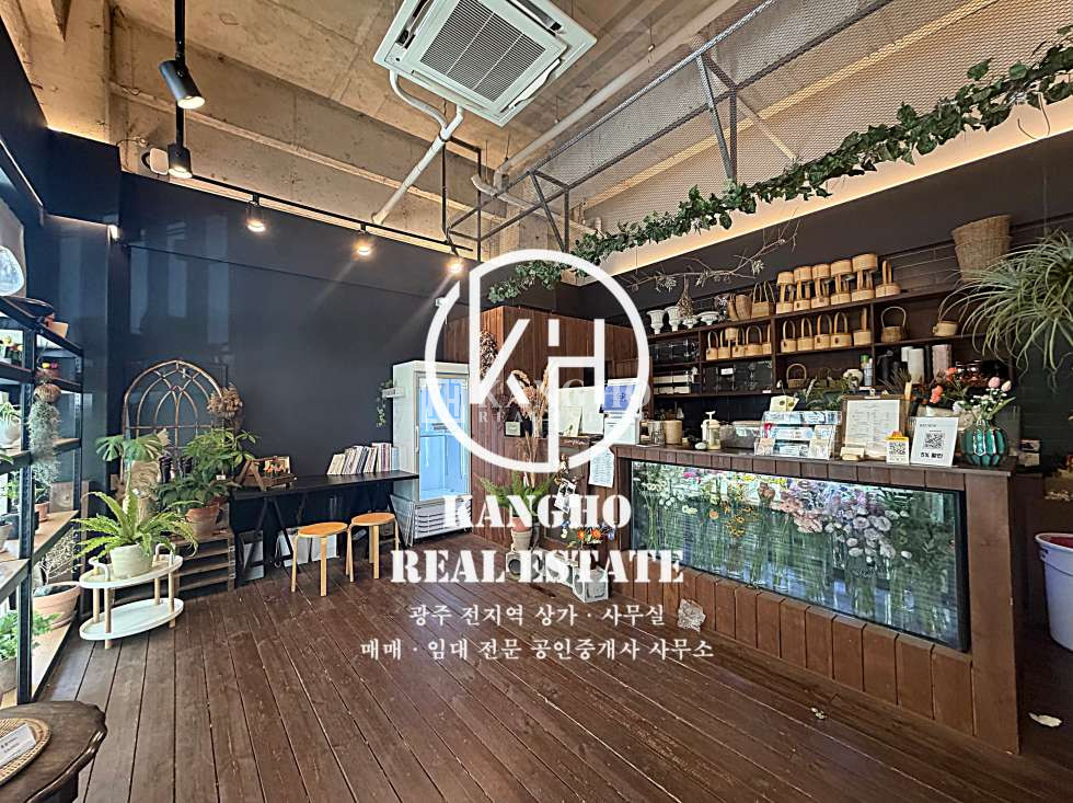 전남광주 광산구 장덕동 [장덕동상가임대] 롯데아울렛 인근 시설완비된 꽃집 양도양수, 주변아파트 밀집, 권협의, 즉시입주가능 월세 매물번호 258827 사진 3