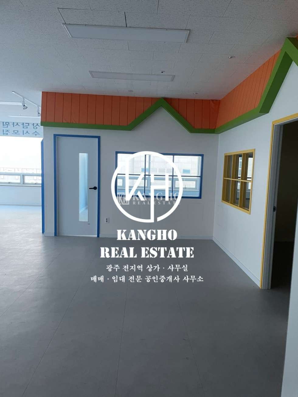 전남광주 북구 신용동 [첨단2지구 신용동 상가 임대] 호반2차 후문라인 4F 전용58 학원 사무실 추천 월세 매물번호 27685 사진 3