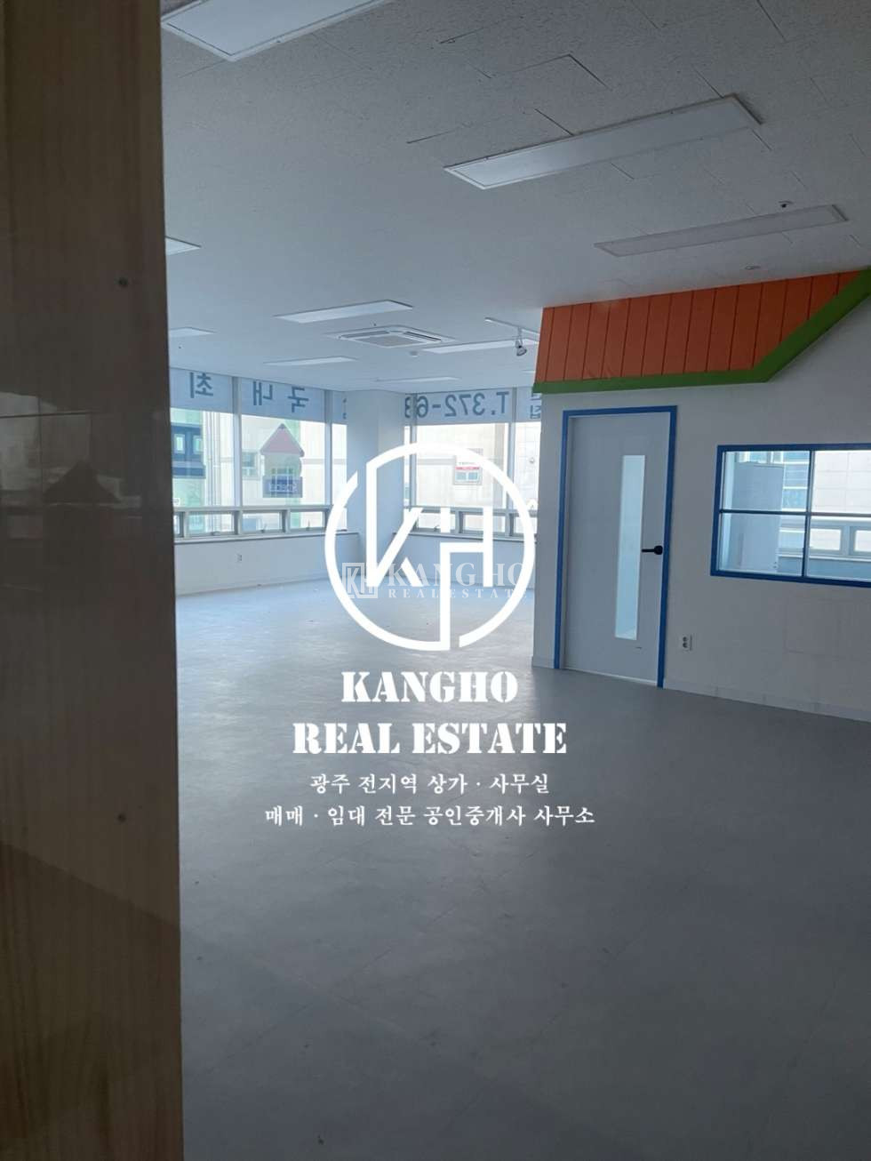 전남광주 북구 신용동 [첨단2지구 신용동 상가 임대] 호반2차 후문라인 4F 전용58 학원 사무실 추천 월세 매물번호 27685 사진 4