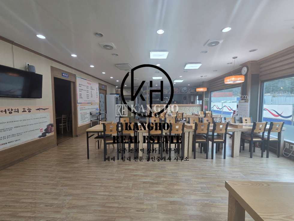 전남광주 북구 양산동 [양산동 상가 임대] 고기구이 탕 국밥 음식점 추천 주차가능 월세 매물번호 102083 사진 2