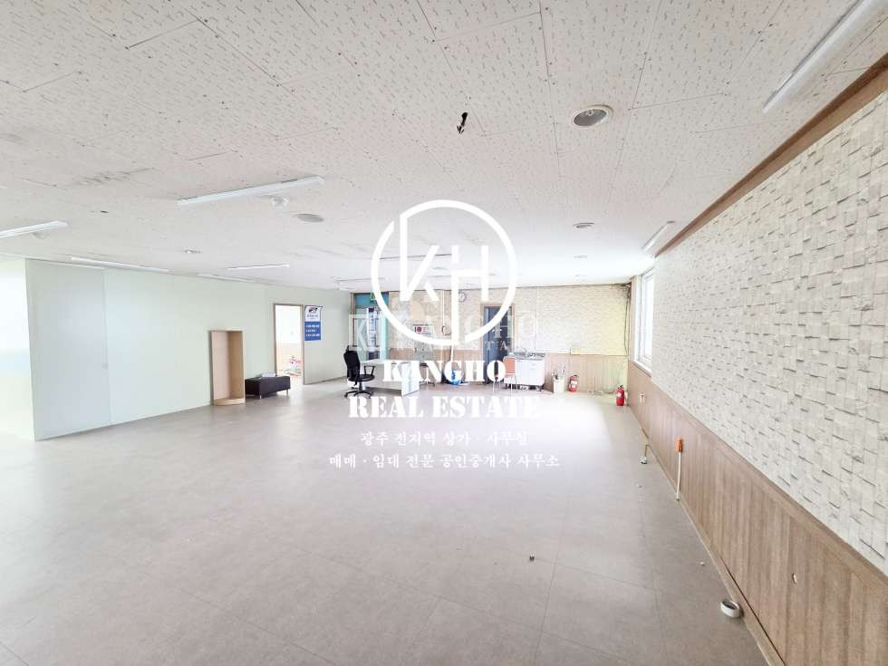 전남광주 광산구 송정동 [송정동 무권리 상가 임대] 광주 광산구 송정동・사무실・판매점・영광통사거리・무권리공실・유동多 월세 매물번호 63211 사진 2