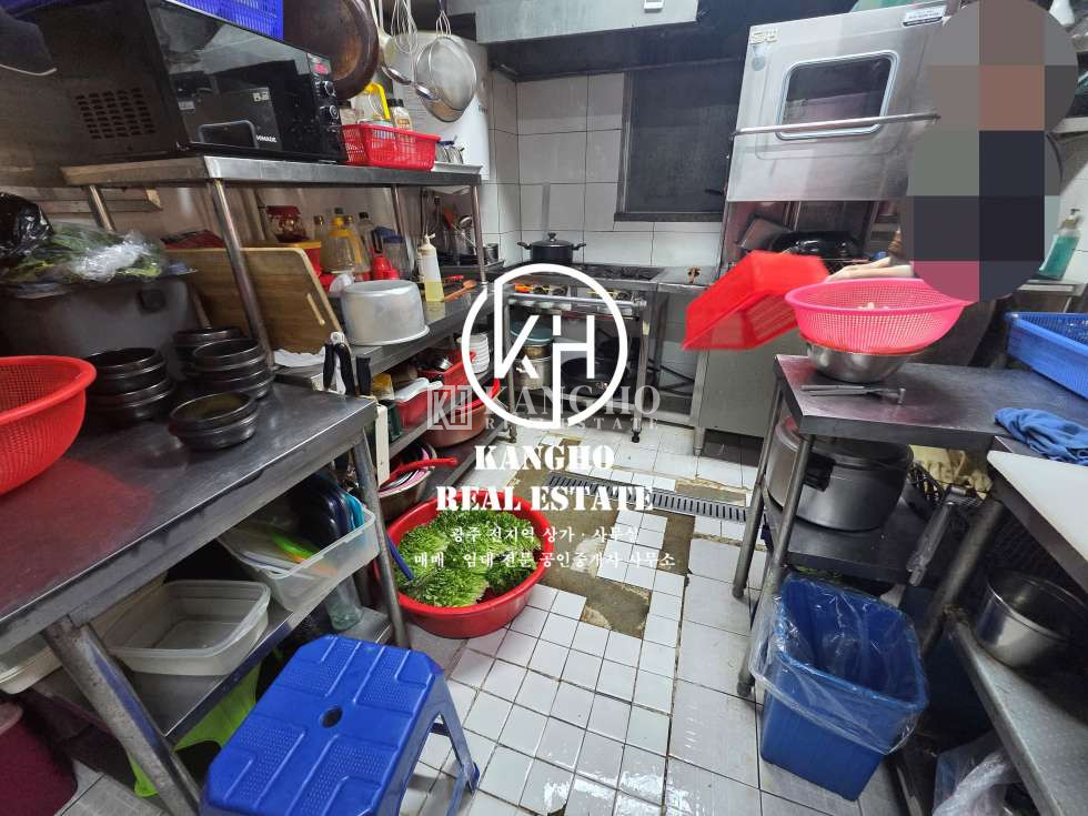 전남광주 북구 신용동 [첨단2지구 신용동 상가 임대] 휴먼시아1차 정문 고기 구이 각종요식업 추천 월세 매물번호 95953 사진 5