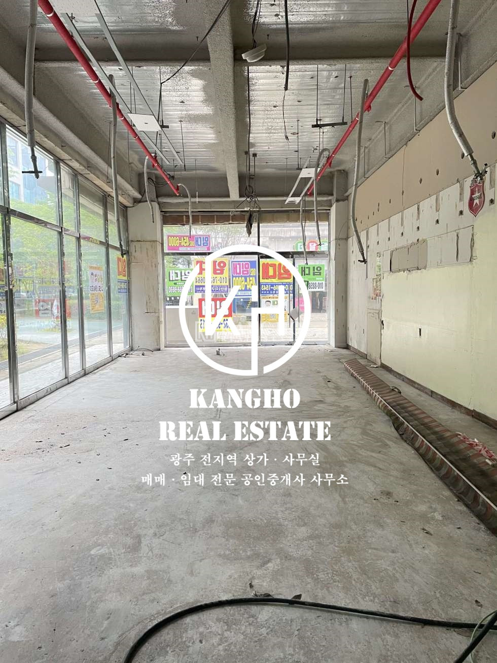전남광주 북구 신용동 [신용동 첨단2지구 상가 임대] 면 좋은 코너 고기 구이 호프주점이자카야 추천 월세 매물번호 27676 사진 1