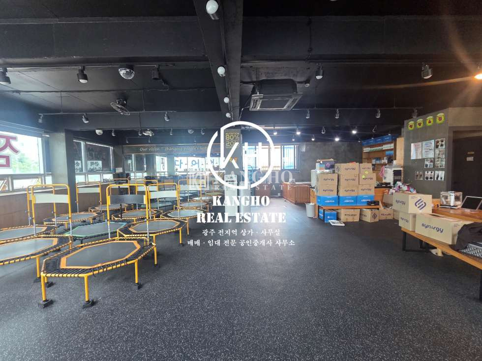 전남광주 북구 운암동 [운암동 상가 임대] 삼호아파트 부근 면좋은코너 2F 요가 필라테스 댄스 체육시설 추천 월세 매물번호 124918 사진 2