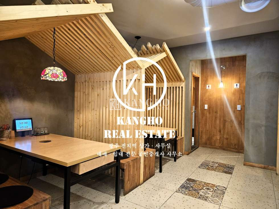 전남광주 서구 화정동 [화정동 상가 임대]식당・회포차・이자카야・인테리어시설완비・3단지먹자골목내 월세 매물번호 25282 사진 2