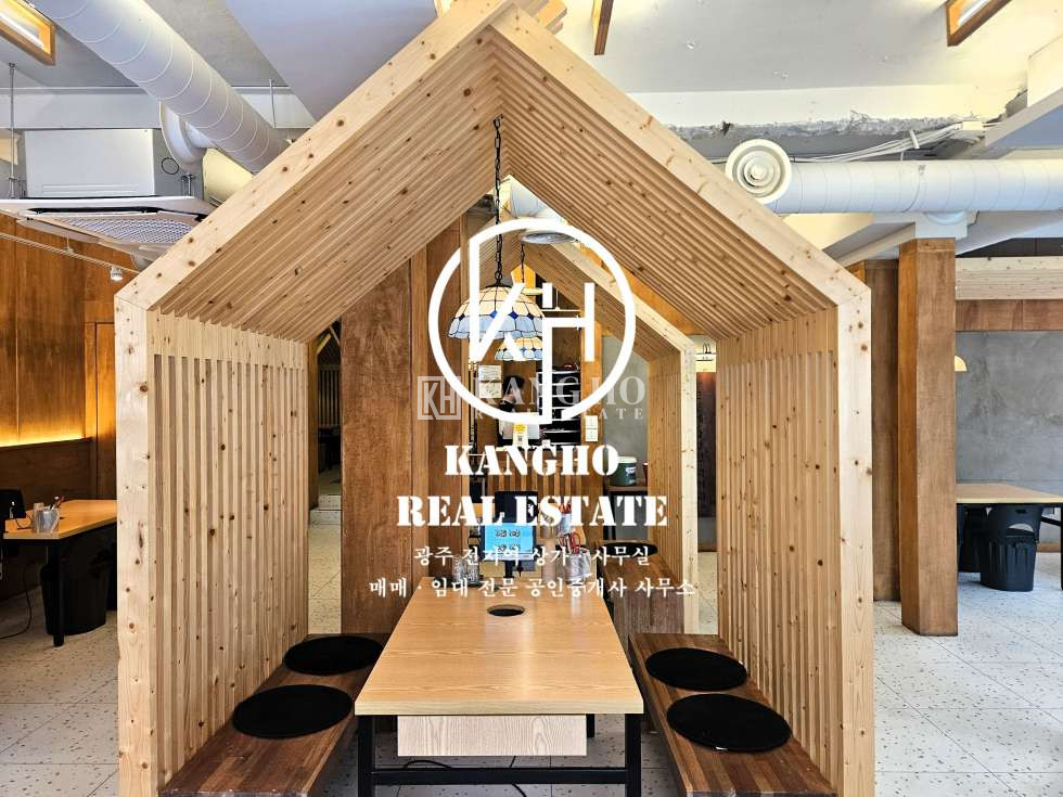 전남광주 서구 화정동 [화정동 상가 임대]식당・회포차・이자카야・인테리어시설완비・3단지먹자골목내 월세 매물번호 25282 사진 5