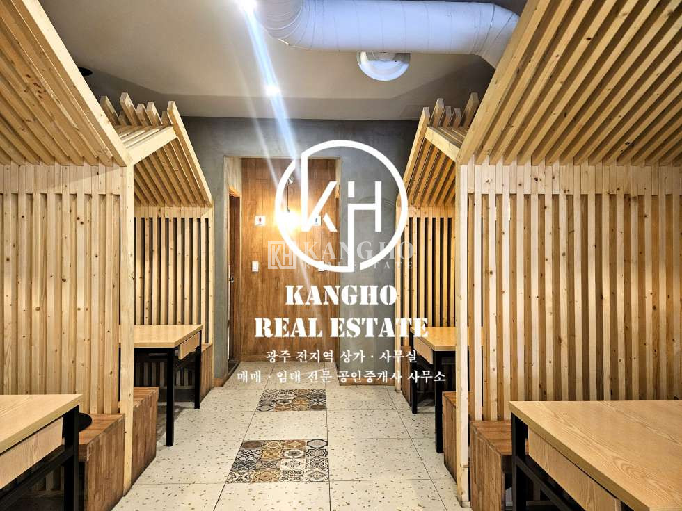 전남광주 서구 화정동 [화정동 상가 임대]식당・회포차・이자카야・인테리어시설완비・3단지먹자골목내 월세 매물번호 25282 사진 8