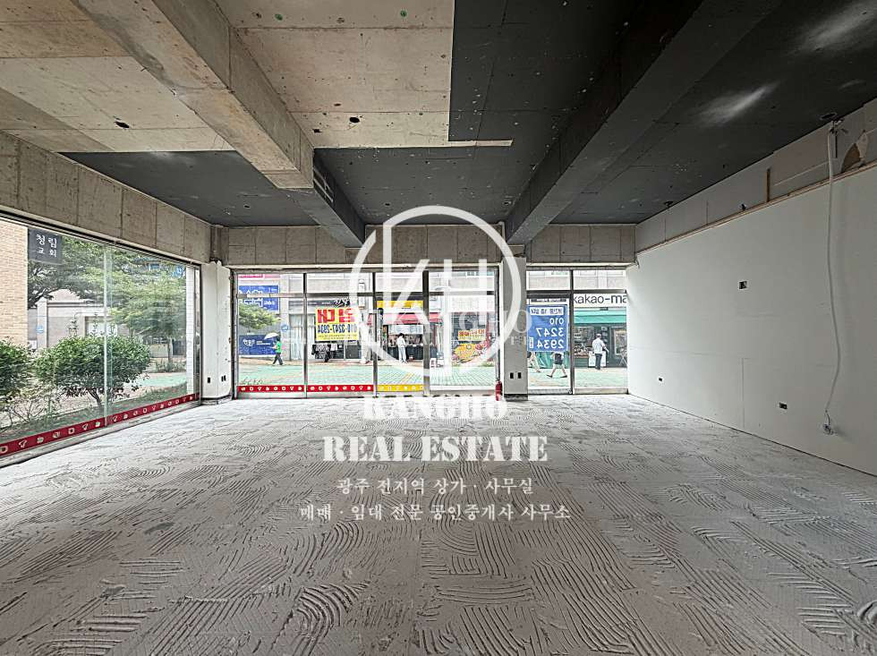 전남광주 광산구 장덕동 [장덕동 상가임대] 아파트 바로 옆, 등하교길, 유동최상, 생활상권, 각종 소매점 판매점 미용실 등 추천 월세 매물번호 264959 사진 1