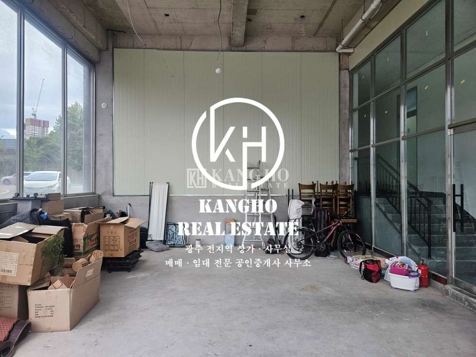 전남광주 남구 임암동 [임암동 효천지구 상가임대]코너에 위치한 공실 상가임대! 월세 매물번호 67979 사진 1
