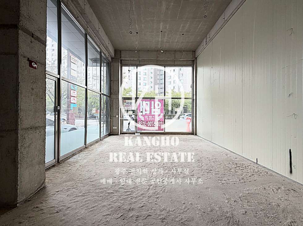 전남광주 광산구 장덕동 [장덕동 상가임대] 대방5차 앞 전면부 상가, 현공실, 즉시입주가능, 차량통행량 많음 , 유동활발 월세 매물번호 290205 사진 1