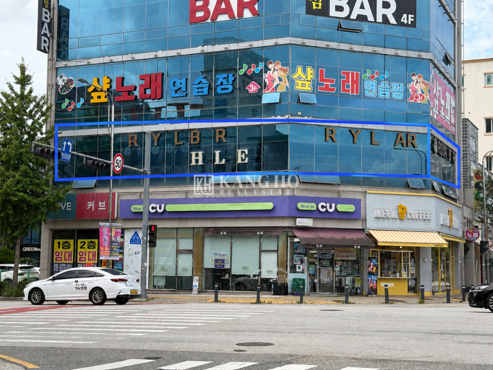 전남광주 광산구 장덕동 [장덕동 상가임대] 2층 기존 bar시설, 철거예정, 모든업종가, 코너상가로 노출도 최상, 시스템에어컨2대 월세 매물번호 10927 사진 1