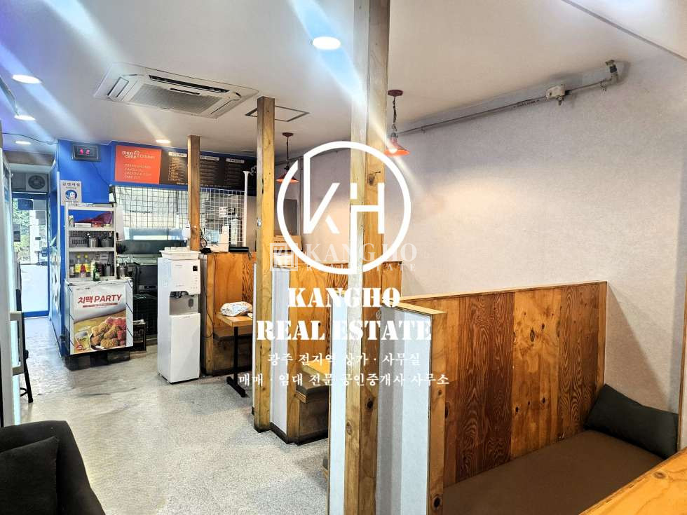 전남광주 광산구 신가동 상가동 [신가동 상가 임대]신가 주공 1단지 상가에 위치한 내부시설 완비된 상가임대! 월세 매물번호 61657 사진 1