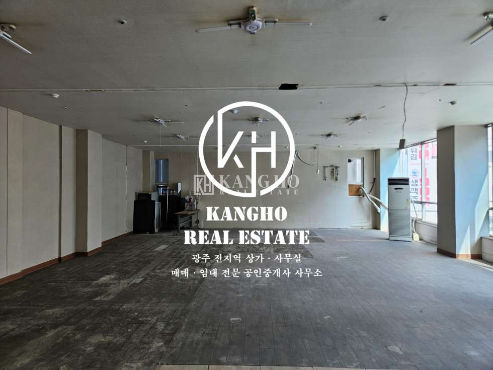 전남광주 서구 동천동 동천동 하남대로변에 위치한 공실 상가임대! 먹자골목라인 상가노출도좋음! 월세 매물번호 107957 사진 2