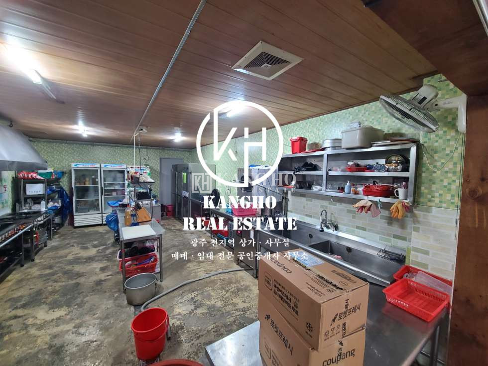 전남광주 광산구 쌍암동 [첨단 쌍암동 상가 임대] 요식업・구이집・쌍암먹자골목・도로변1층・무권리공실 월세 매물번호 37180 사진 6