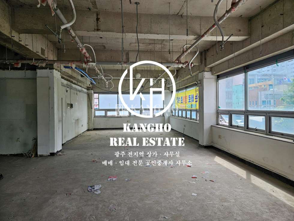 전남광주 서구 동천동 메디프라자동 동천동 2층 단독사용 대형면적 상가임대! 주변 대단지 아파트 밀집상권! 월세 매물번호 107944 사진 2