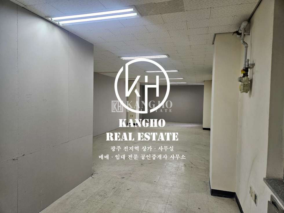 전남광주 광산구 월계동 월계동 첨단 부영1차 건너편 삼거리 코너위치 공실 상가임대! 다용도 상가 사무실! 월세 매물번호 30029 사진 1