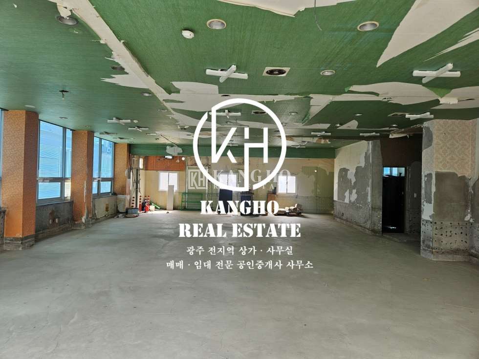 전남광주 서구 마륵동 다동 마륵동 갤러리303건너편에 위치한 공실 상가임대! 요식업추천! 월세 매물번호 117334 사진 1