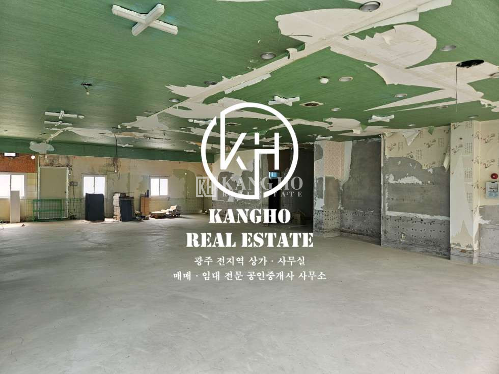전남광주 서구 마륵동 다동 마륵동 갤러리303건너편에 위치한 공실 상가임대! 요식업추천! 월세 매물번호 117334 사진 2