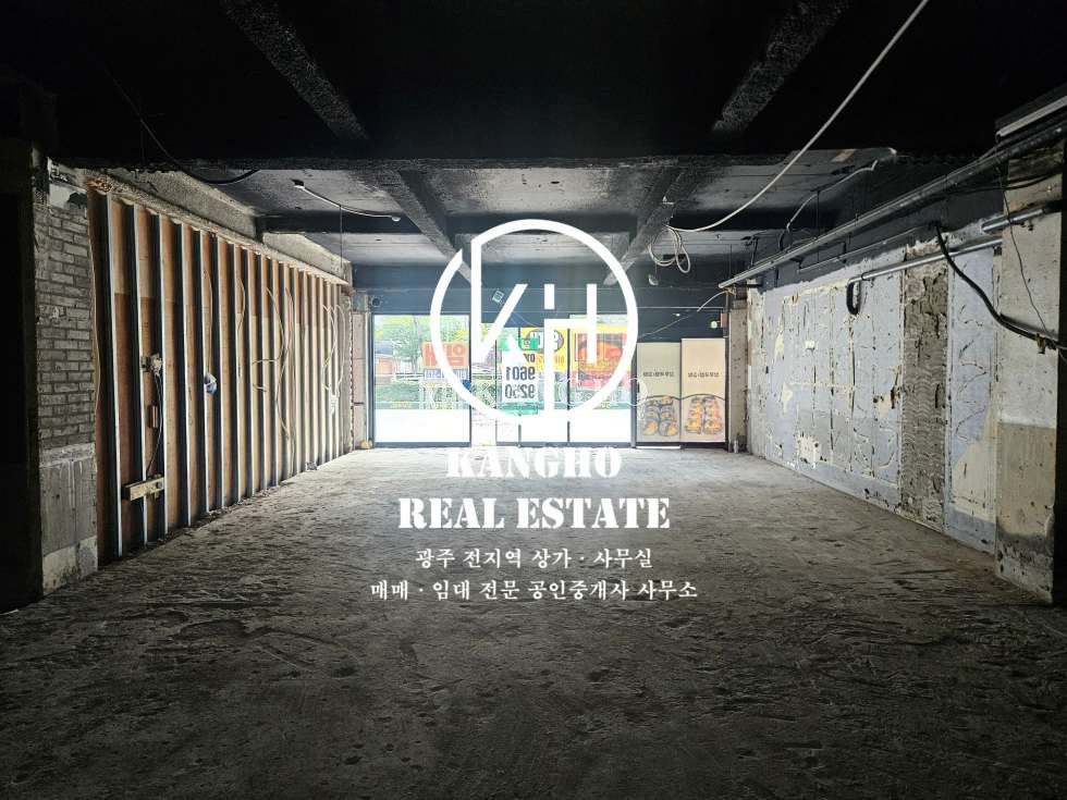 전남광주 서구 치평동 [치평동 상무지구 상가 임대]공실상가｜다용도상가｜대로변위치 노출도좋음 주차편의최상 월세 매물번호 46617 사진 3