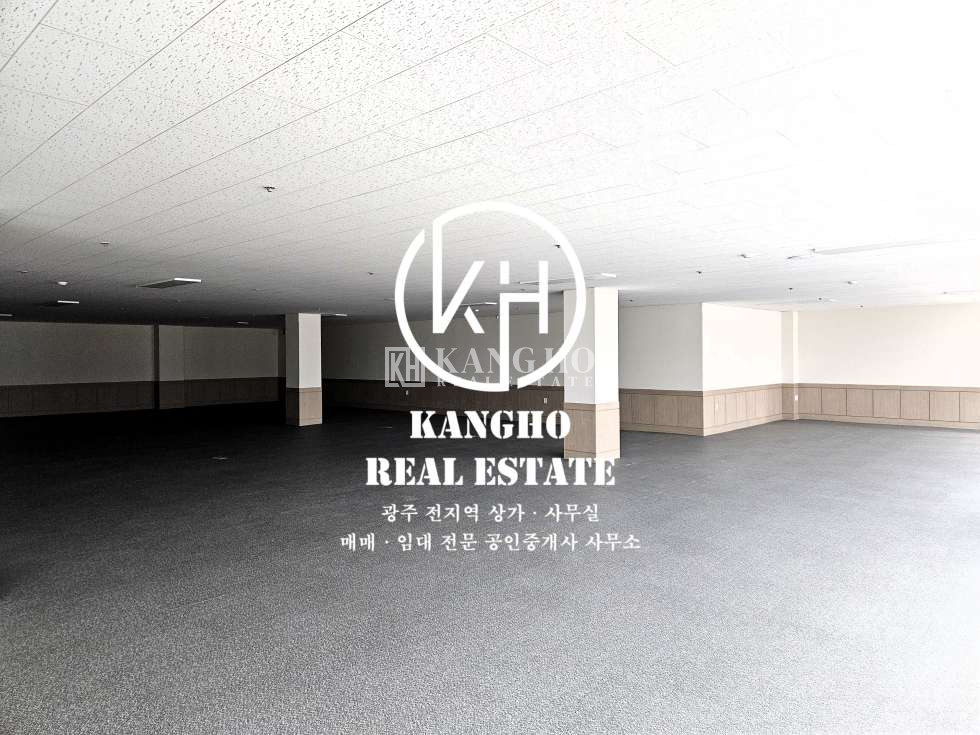 전남광주 서구 치평동 영효빌딩동 [치평동 상무지구 상가 임대]공실상가｜식당 사무실 체육시설다용도｜기본천장바닥완비 월세 매물번호 46630 사진 2