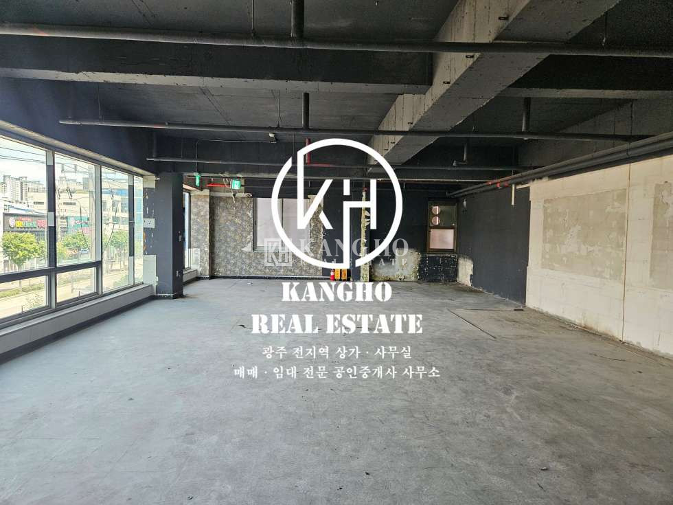 전남광주 서구 동천동 동천동 하남대로변 무권리 간판자리 넓은 상가임대! 월세 매물번호 258824 사진 1