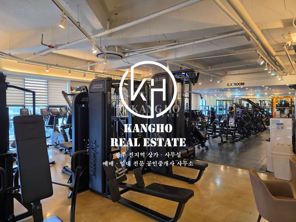 전남광주 남구 서동 서동 대성초 사거리 코너 무권리 헬스장 양도 양수! 내부시설완비 월세 매물번호 311423 사진 1