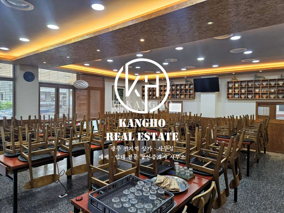 전남광주 서구 동천동 [동천동 상가 임대]식당 고기 구이 각종요식업｜시설상태최상 1층단독사용 월세 매물번호 29173 사진 3