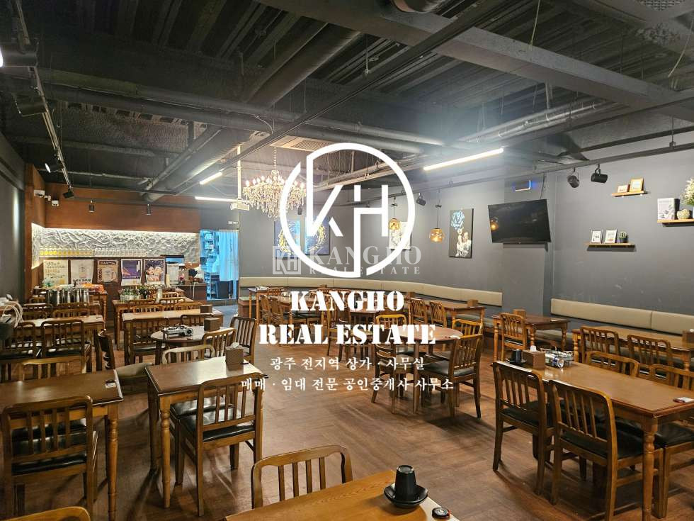 전남광주 서구 치평동 치평동 메가박스 별관 내부인테리어 및 시설완비된 무권리 식당&주점 상가임대! 월세 매물번호 95942 사진 3
