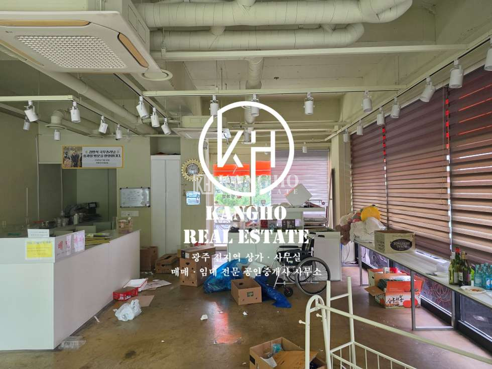 전남광주 서구 동천동 [동천동 상가 임대]3단지 앞 코너위치! 주변 아파트 및 먹자상권 밀집 월세 매물번호 49645 사진 2