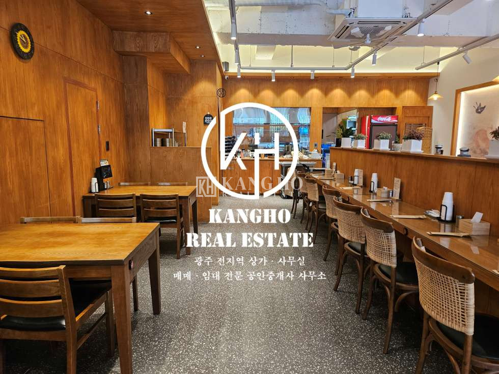 전남광주 광산구 수완동 수완동 대주6차 앞 인수즉시 영업가능할 정도의 내부시설 완벽한 식당상가임대! 월세 매물번호 109261 사진 3