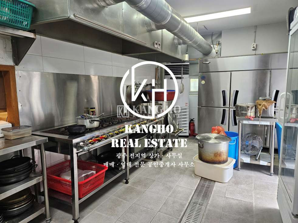 전남광주 광산구 수완동 수완동 대주6차 앞 인수즉시 영업가능할 정도의 내부시설 완벽한 식당상가임대! 월세 매물번호 109261 사진 8