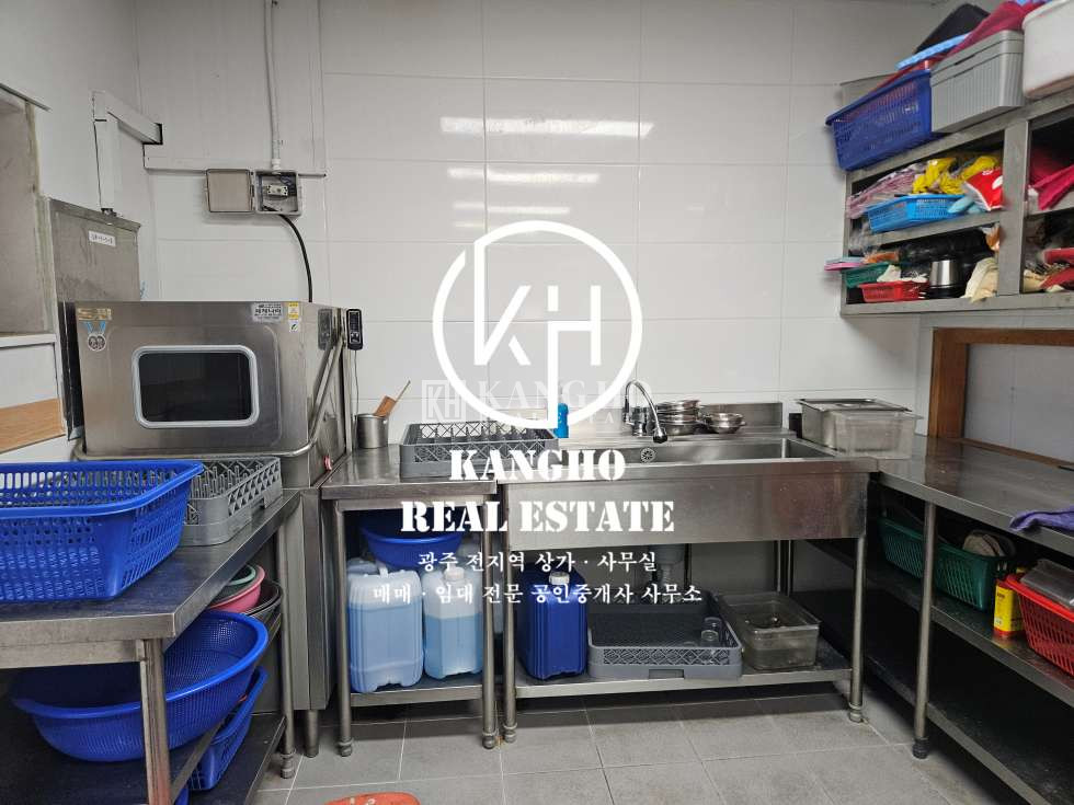전남광주 광산구 수완동 수완동 대주6차 앞 인수즉시 영업가능할 정도의 내부시설 완벽한 식당상가임대! 월세 매물번호 109261 사진 9