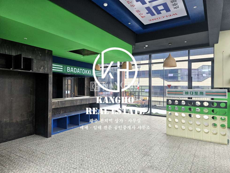 전남광주 광산구 쌍암동 [첨단 쌍암동 상가 임대]공실상가｜코너위치 업종제한없음 테라스별도 노출도최상 월세 매물번호 33280 사진 4