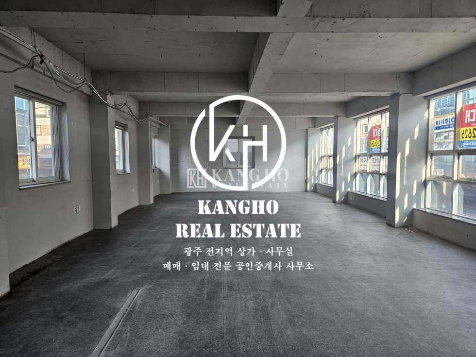 전남광주 광산구 수완동 [수완동 수완지구 상가 임대]공실상가・전면통유리・개방감최상・노출도좋음・다용도상가 월세 매물번호 14168 사진 1