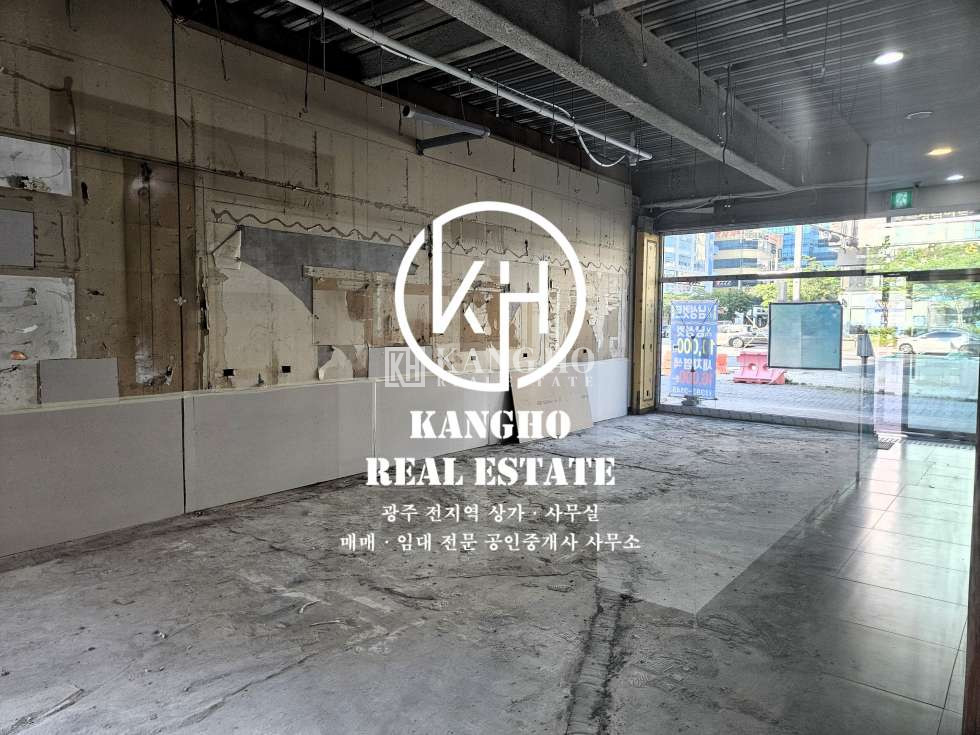 전남광주 서구 치평동 [치평동 상무지구 상가 임대]공실상가・네일・피부・공방・교습소・다용도・중흥2차앞위치 월세 매물번호 37187 사진 3