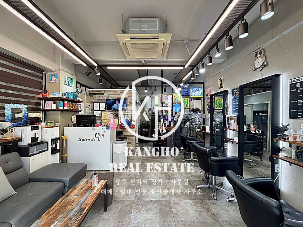 전남광주 광산구 장덕동 101동 KangHo l 내부사진有, 단지내상가, 장덕초 맞은편, 시설완비, 타업종가능 월세 매물번호 75305 사진 1