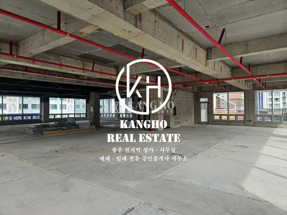 전남광주 광산구 쌍암동 다명빌딩동 첨단 시너지라인에 위치한 공실 대형 상가임대! 대형주차장확보! 월세 매물번호 99038 사진 4