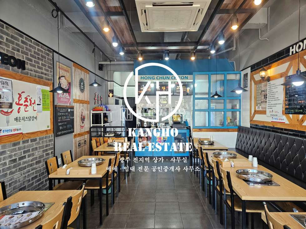 전남광주 광산구 신가동 신가동 하나로마트 대로변에 위치한 식당 시설 완비된 상가임대! 식당 계절포차등 추천! 월세 매물번호 106297 사진 1