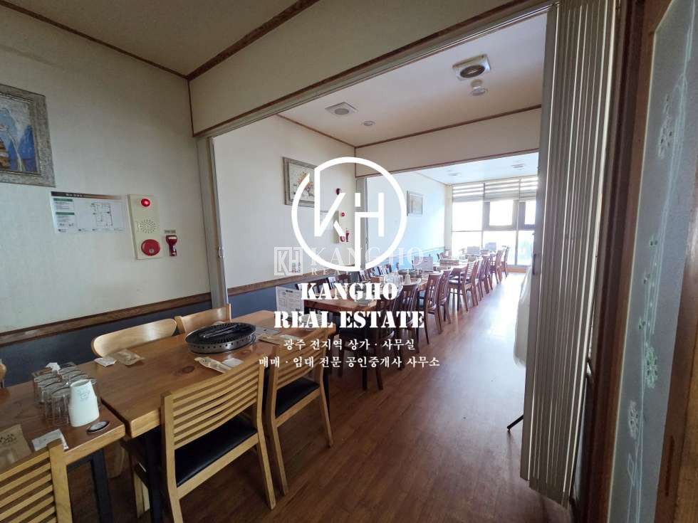 전남광주 광산구 쌍암동 A동 [쌍암동 상가 임대] 음식점양도・첨단병원・먹자라인・도로변・내부깔끔・유동多 월세 매물번호 86209 사진 8