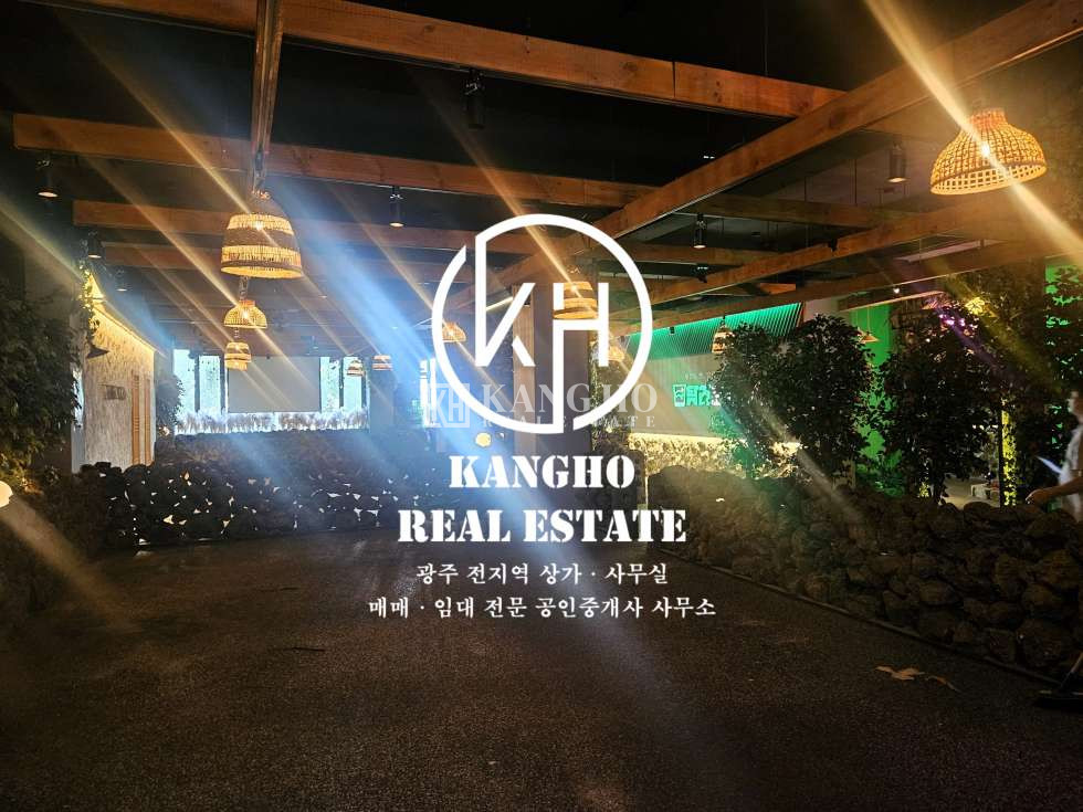 전남광주 서구 치평동 [치평동 상무지구 상가 임대]공실상가｜호프・주점・헌팅포차・감성주점｜메인상권위치 월세 매물번호 48979 사진 1