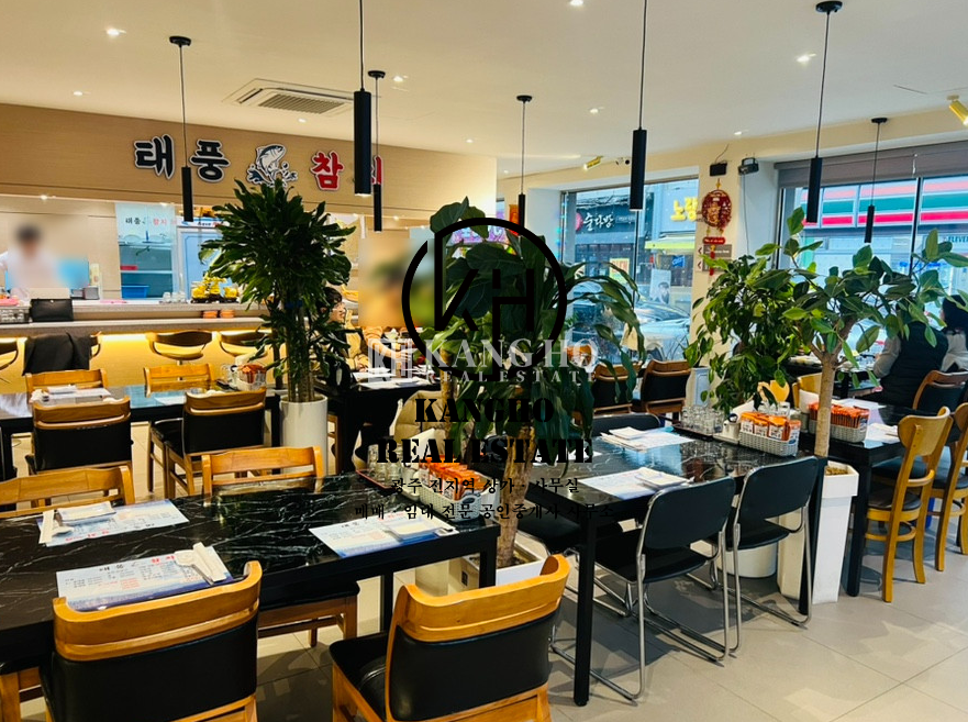 전남광주 북구 일곡동 [일곡동 상가 임대] 일식당 면 좋은 메인입지 권협의 월세 매물번호 73498 사진 1