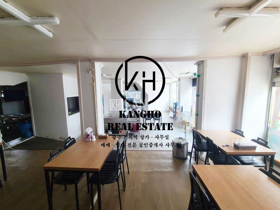 전남광주 광산구 송정동 [송정동 상가 임대] 음식점・배달업・황금사우나인근・도로변1층・업종협의가능 월세 매물번호 39765 사진 4