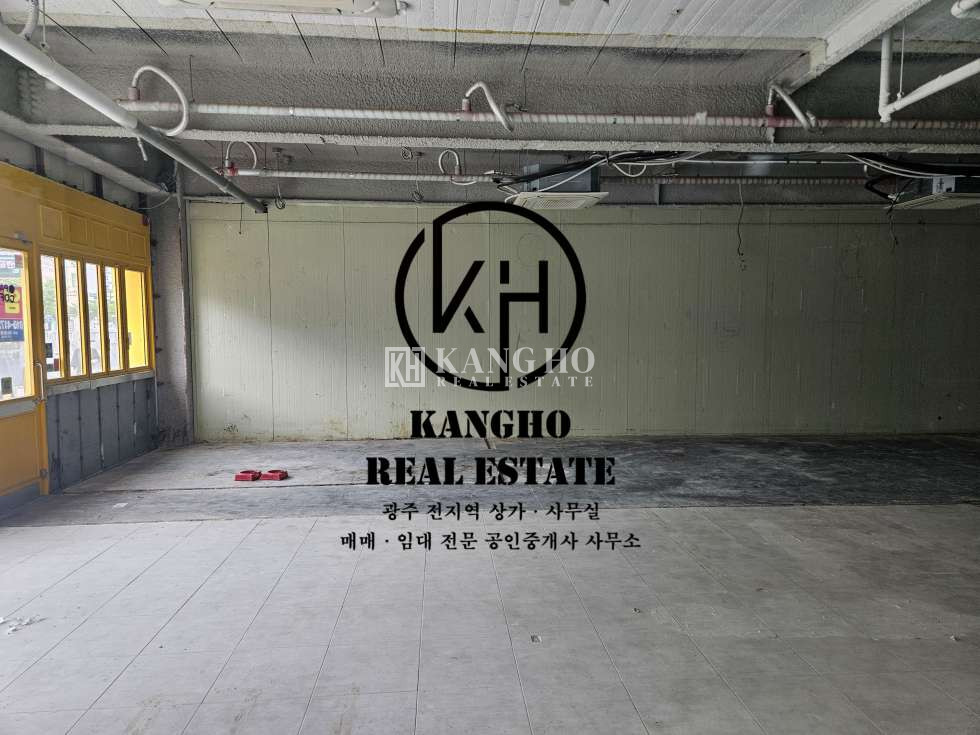 전남광주 서구 치평동 가동 [치평동 상무지구 상가 임대]공실상가・대로변위치・모든업종가・유동및차량통행다수 월세 매물번호 37221 사진 4