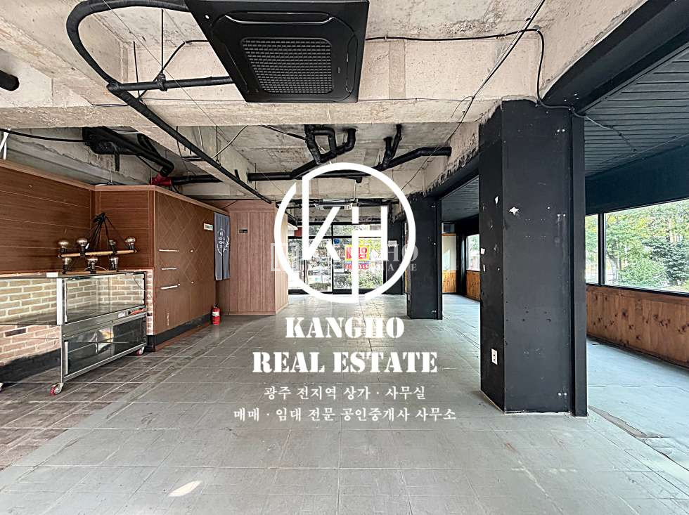 전남광주 서구 쌍촌동 [쌍촌동 상가임대] 518 먹자골목 내, 현공실, 무권리, 각종 요식업 추천, 시스템에어컨2 월세 매물번호 94130 사진 1