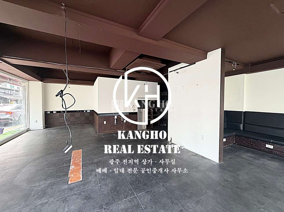 전남광주 서구 쌍촌동 [쌍촌동 상가임대] 먹자골목 내 코너상가, 현공실, 호프주점이자카야 등 각종 요식업 추천, 즉시입주가 월세 매물번호 84331 사진 3